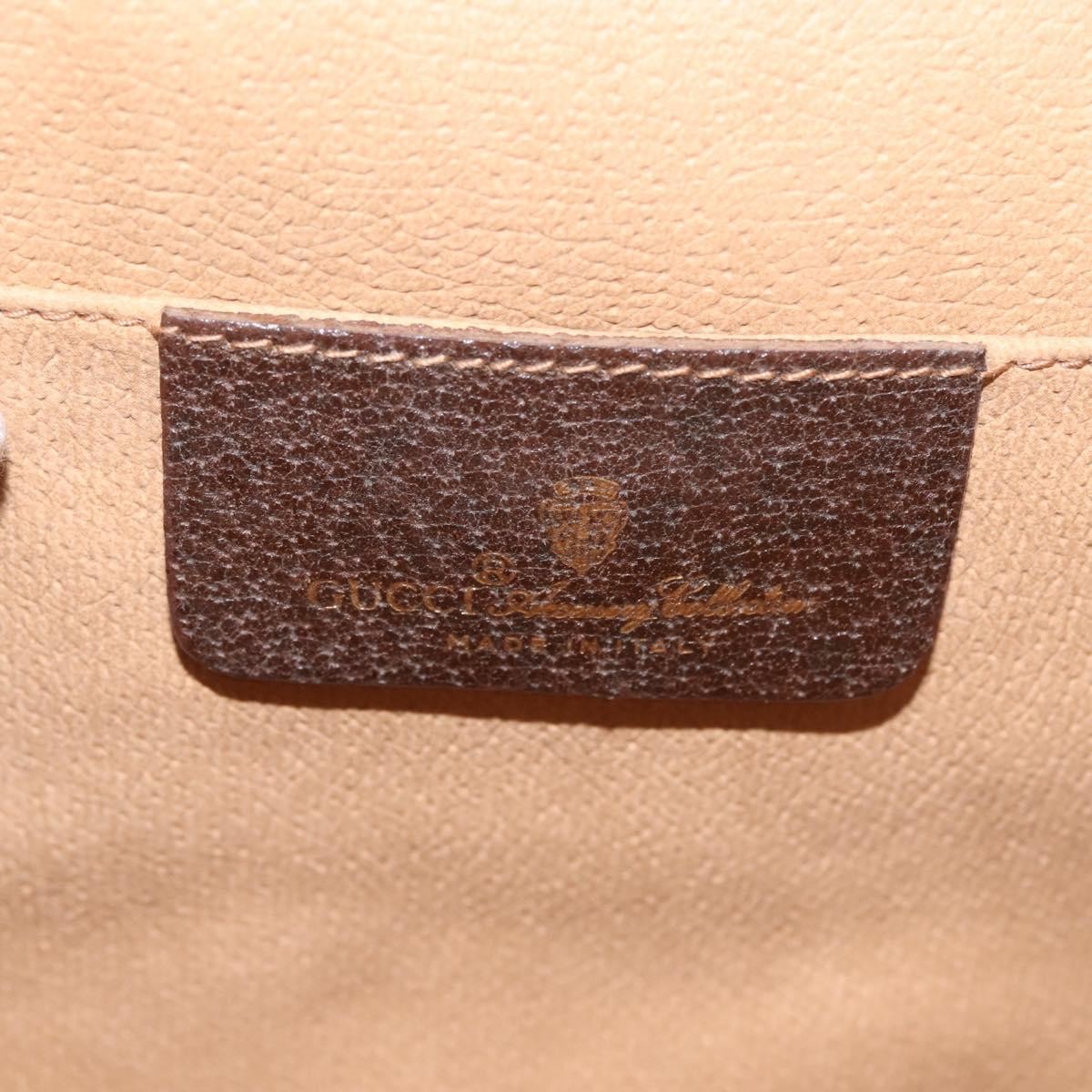 Gucci Vintage old clutch Canvas, BEIGE, PVC, Clutche & pouche