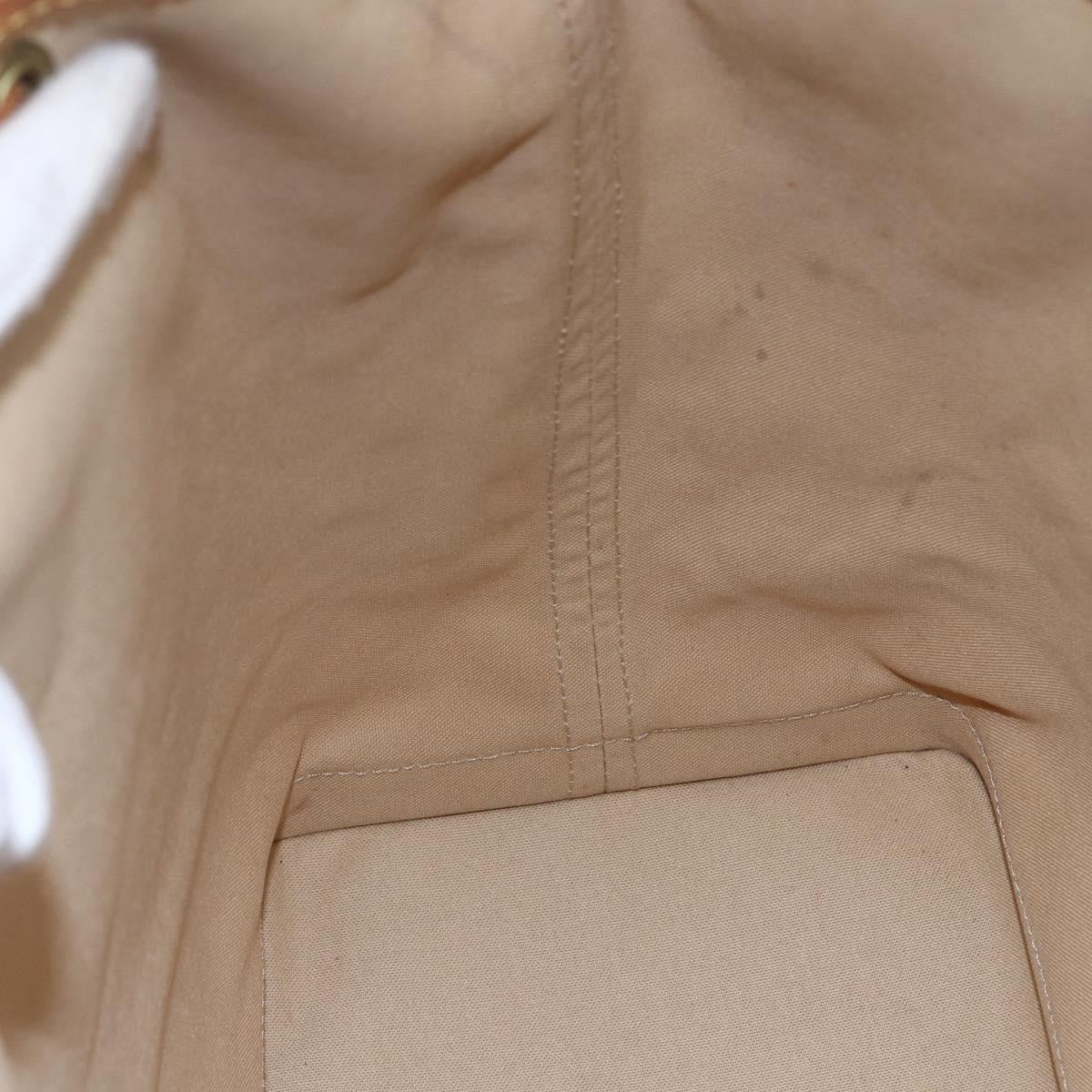 Louis Vuitton Noe Handbag Damier, WHITE, CANVAS, Shoulder bag