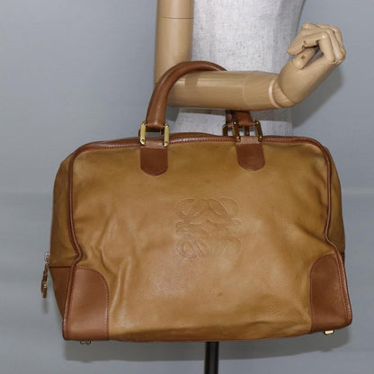 Loewe Amazona Bag Suede, BROWN, SUEDE, Handbag