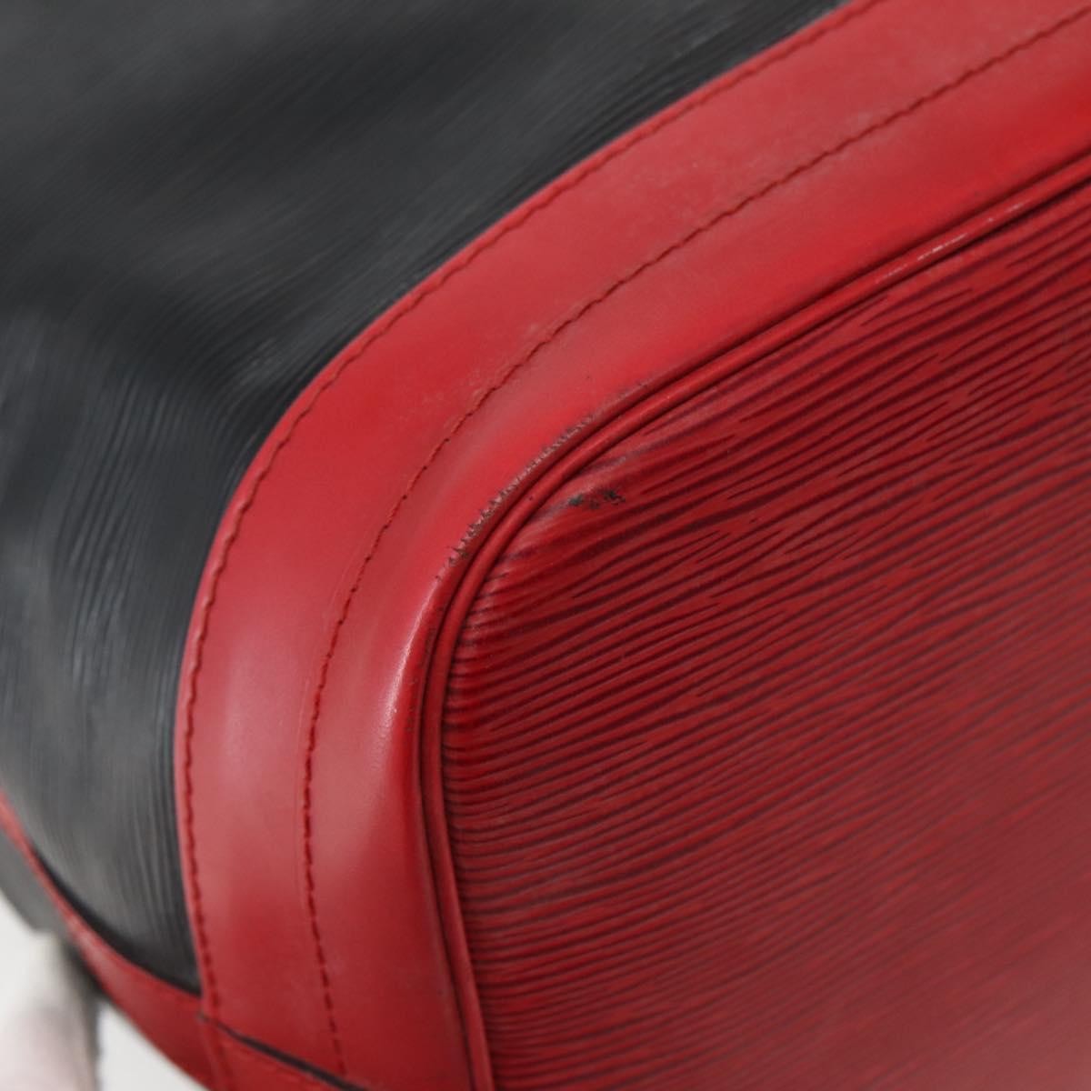 Louis Vuitton Petit Noe NM Handbag Epi Leather, BLACK, LEATHER, Handbag