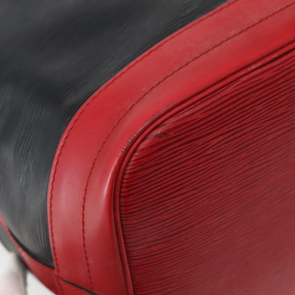 Louis Vuitton Petit Noe NM Handbag Epi Leather, BLACK, LEATHER, Handbag