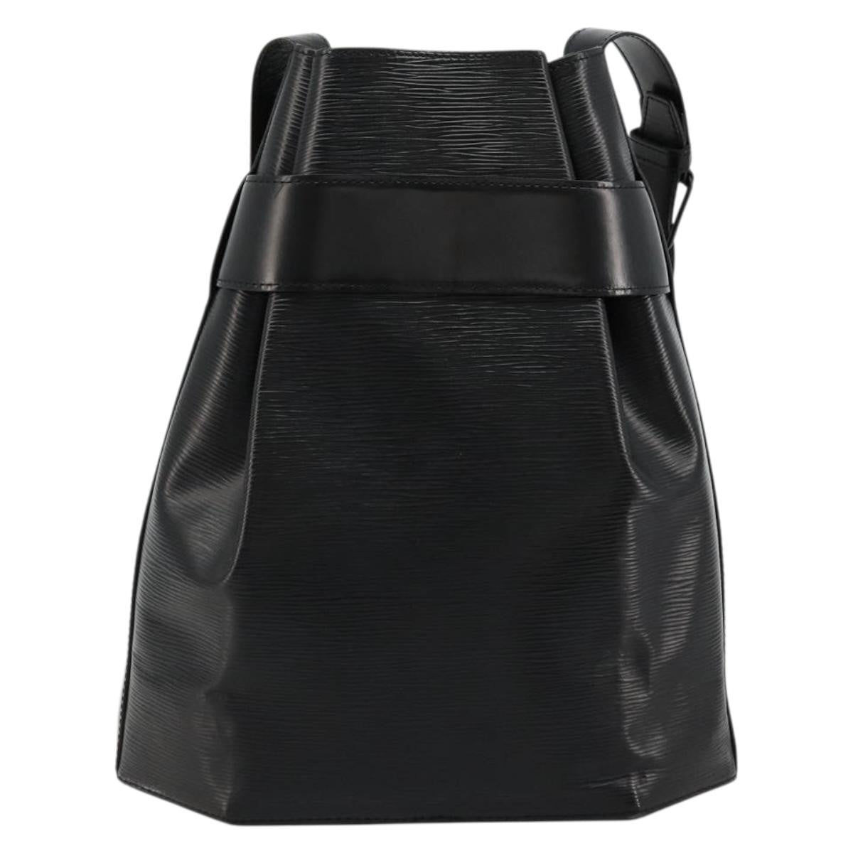 Louis Vuitton Vintage Sac d'Epaule Handbag Epi Leather, Black, Leather, Shoulder Bag