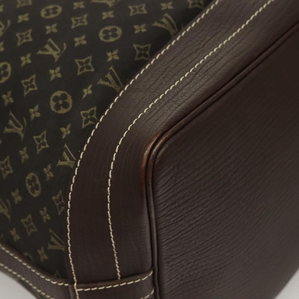 Louis Vuitton Mini Lin Noe Shoulder Bag Monogram Canvas, BROWN, CANVAS, Shoulder bag