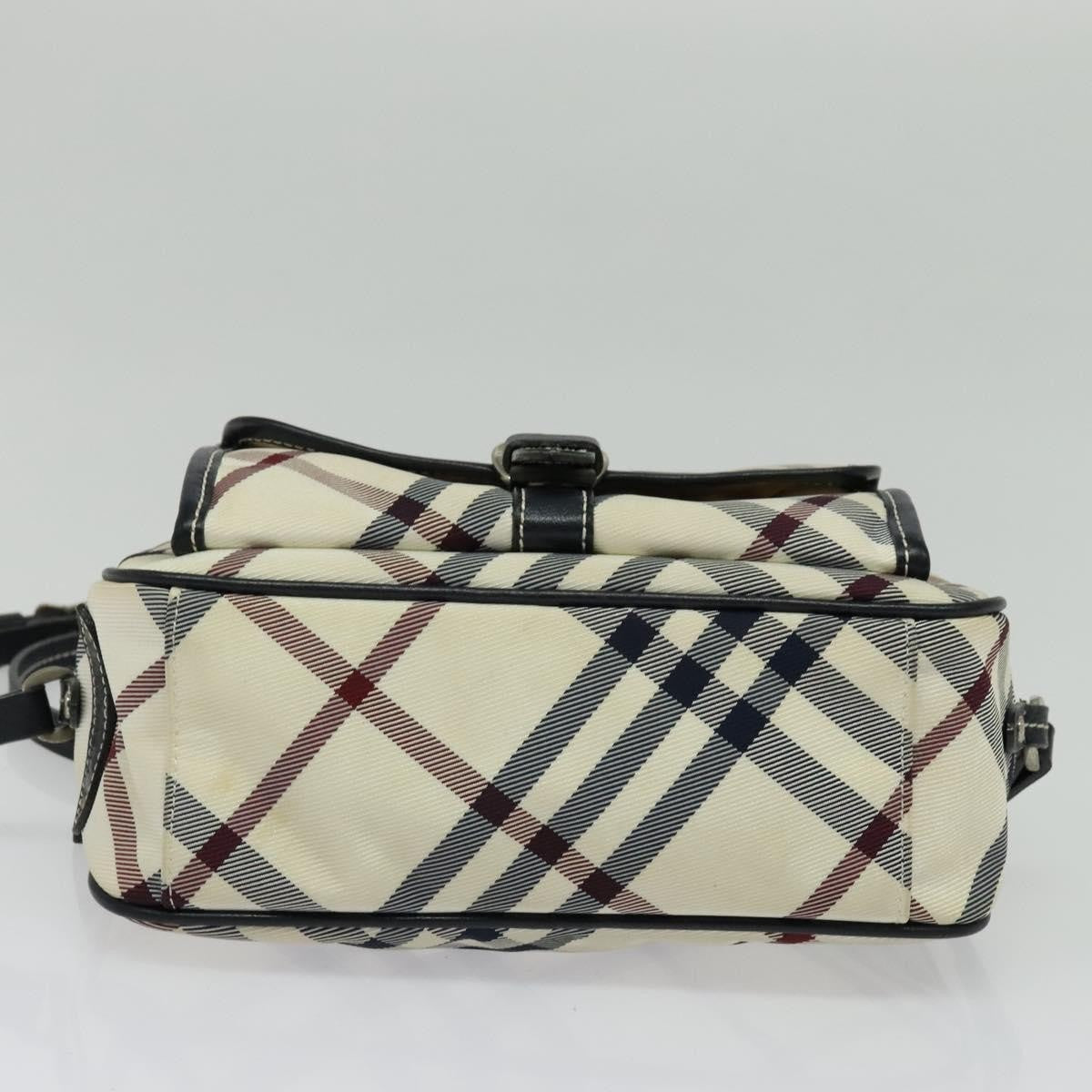 Burberry Nova Check Blue Label Canvas, BEIGE, CANVAS, Travel bag
