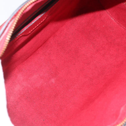 Louis Vuitton Soufflot Handbag Epi Leather, RED, LEATHER, Shoulder bag