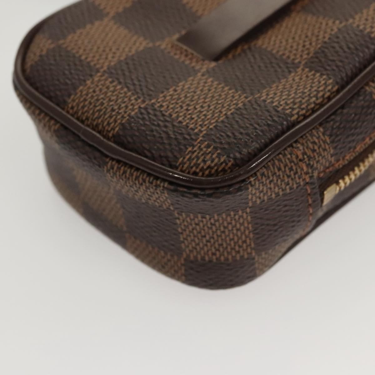 Louis Vuitton Etui Okapi Camera Case Damier, BROWN, CANVAS, Travel bag