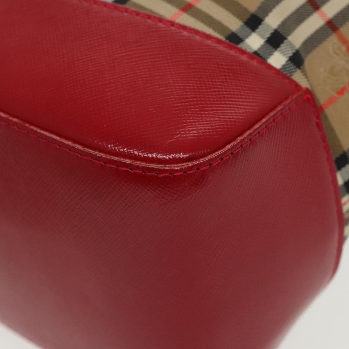 Burberry Nova Check Tote canvas check pattern, BEIGE, CANVAS, Tote bag