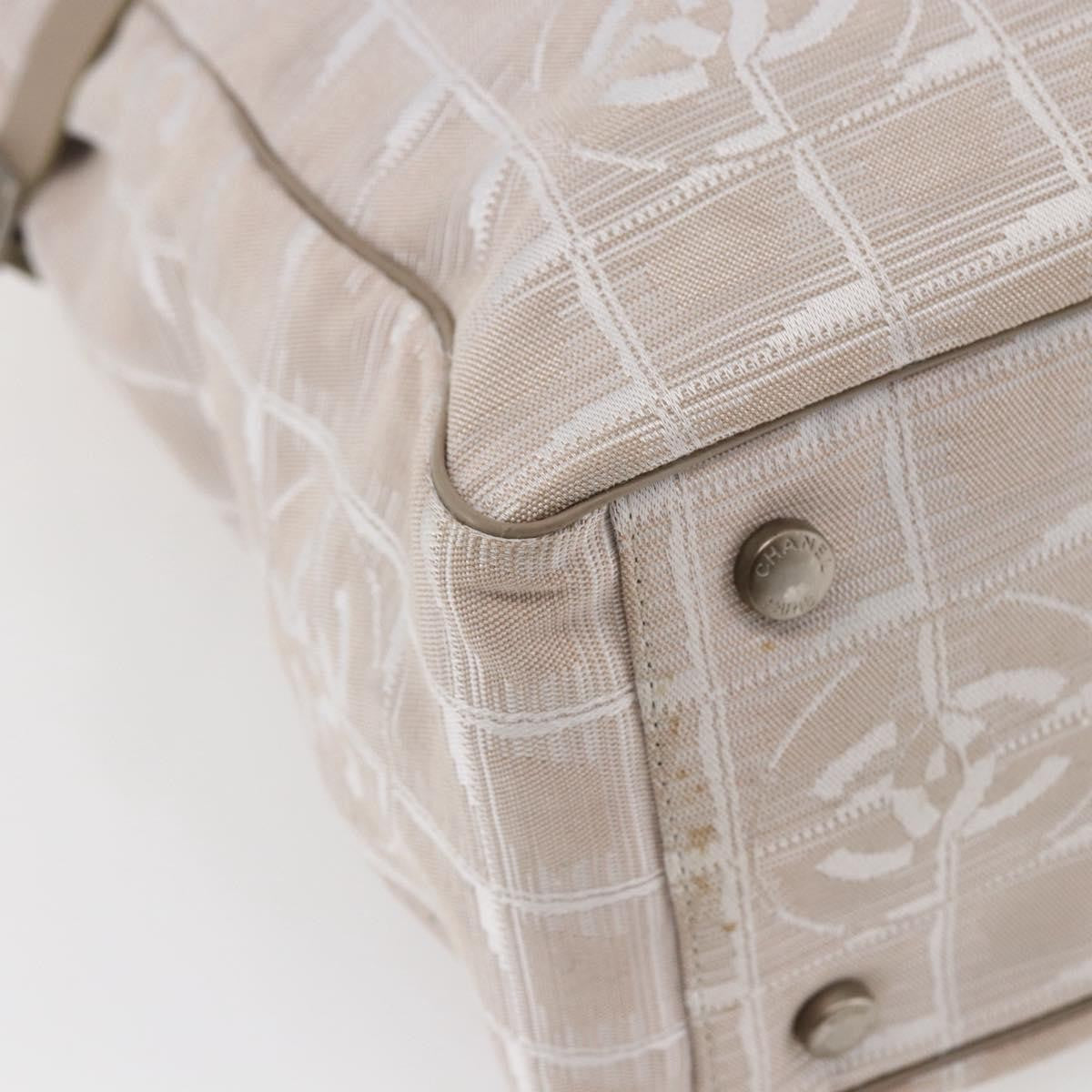 Chanel Travel Line Tote Nylon, PINK, CANVAS, Tote bag