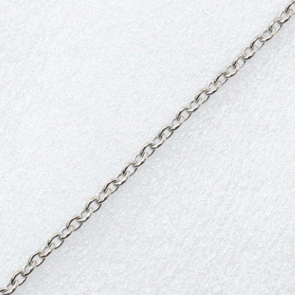 Tiffany & Co. Elsa Peretti Open Heart Pendant Necklace Sterling Silver, SILVER, SILVER, Necklace