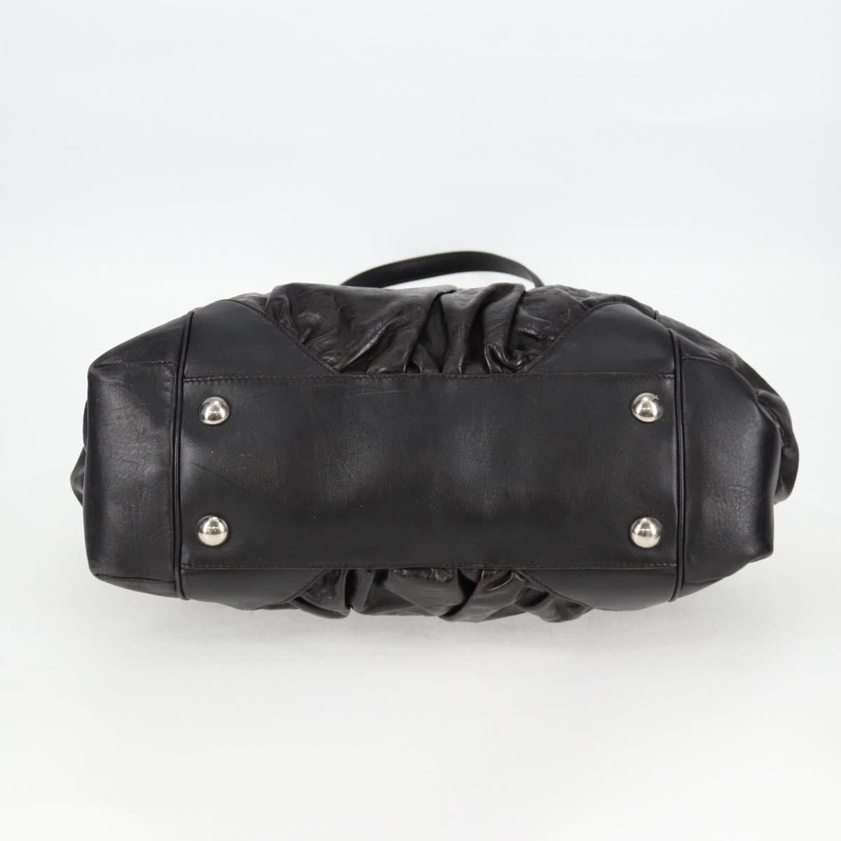 Gucci Full Moon Tote Leather, BLACK, LEATHER, Tote bag