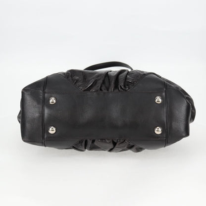 Gucci Full Moon Tote Leather, BLACK, LEATHER, Tote bag