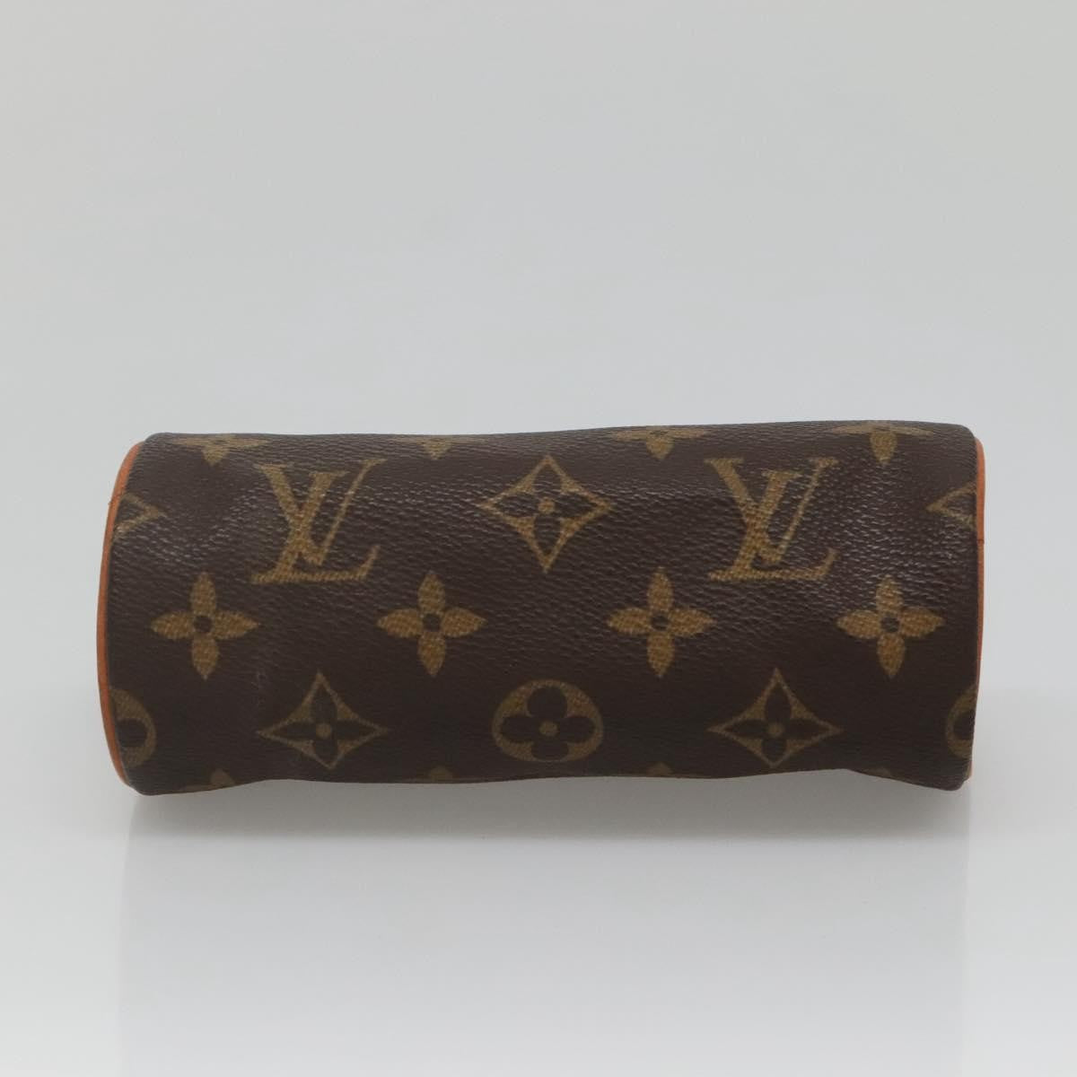 Louis Vuitton Papillon Pochette Monogram Canvas, BROWN, CANVAS, Clutche & pouche