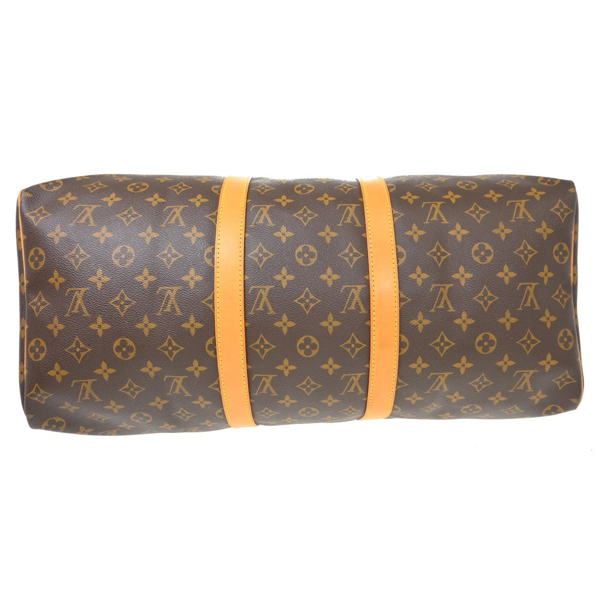 Louis Vuitton Keepall Bag Monogram Canvas, Brown, Canvas, Travel Bag