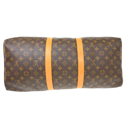Louis Vuitton Keepall Bag Monogram Canvas, Brown, Canvas, Travel Bag