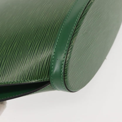 Louis Vuitton Saint Jacques Handbag Epi Leather, GREEN, LEATHER, Tote bag