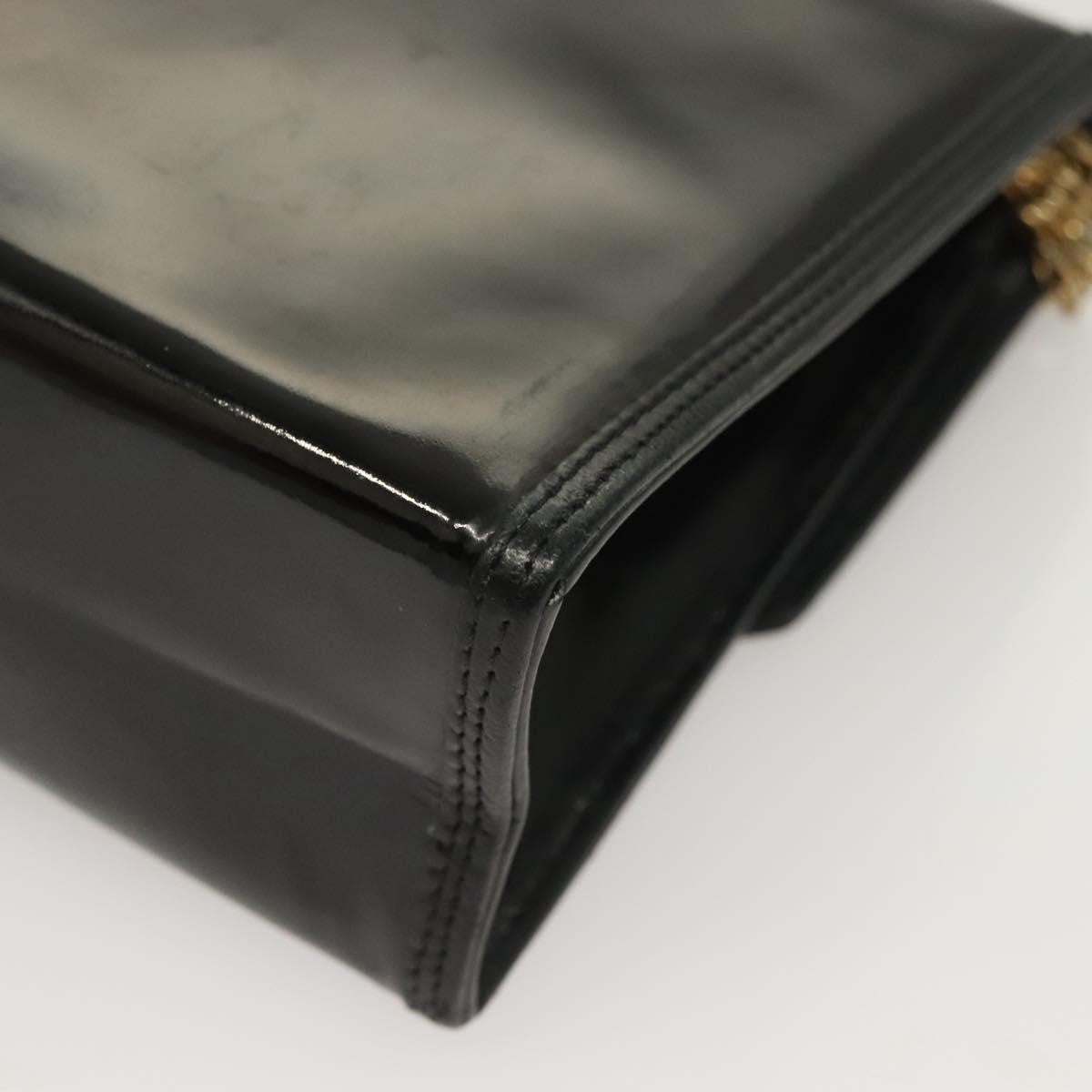 Chanel CC Envelope Flap Crossbody Patent leather, BLACK, PATENT_LEATHER, Clutche & pouche