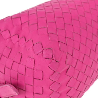 Bottega Veneta Intrecciato Handbag Leather, Pink, Leather, Handbag