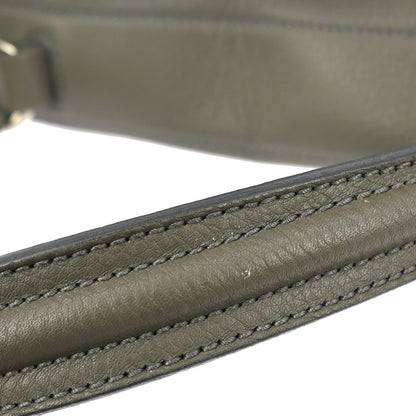 Saint Laurent Muse Two Bag Leather, GRAY, LEATHER, Handbag