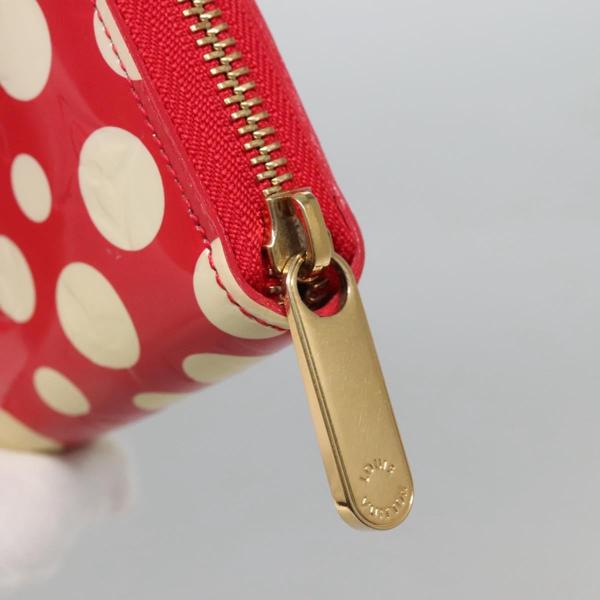 Louis Vuitton Yayoi Kusama Wallet Monogram Patent, RED, PATENT_LEATHER, Wallets
