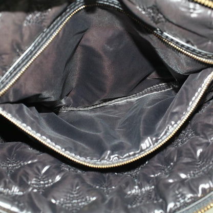 Louis Vuitton Desire Lockit Bag Kusama Infinity Dots Monogram Nylon, BLACK, NYLON, Handbag