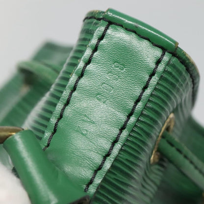 Louis Vuitton Petit Noe Handbag Epi Leather, GREEN, LEATHER, Handbag