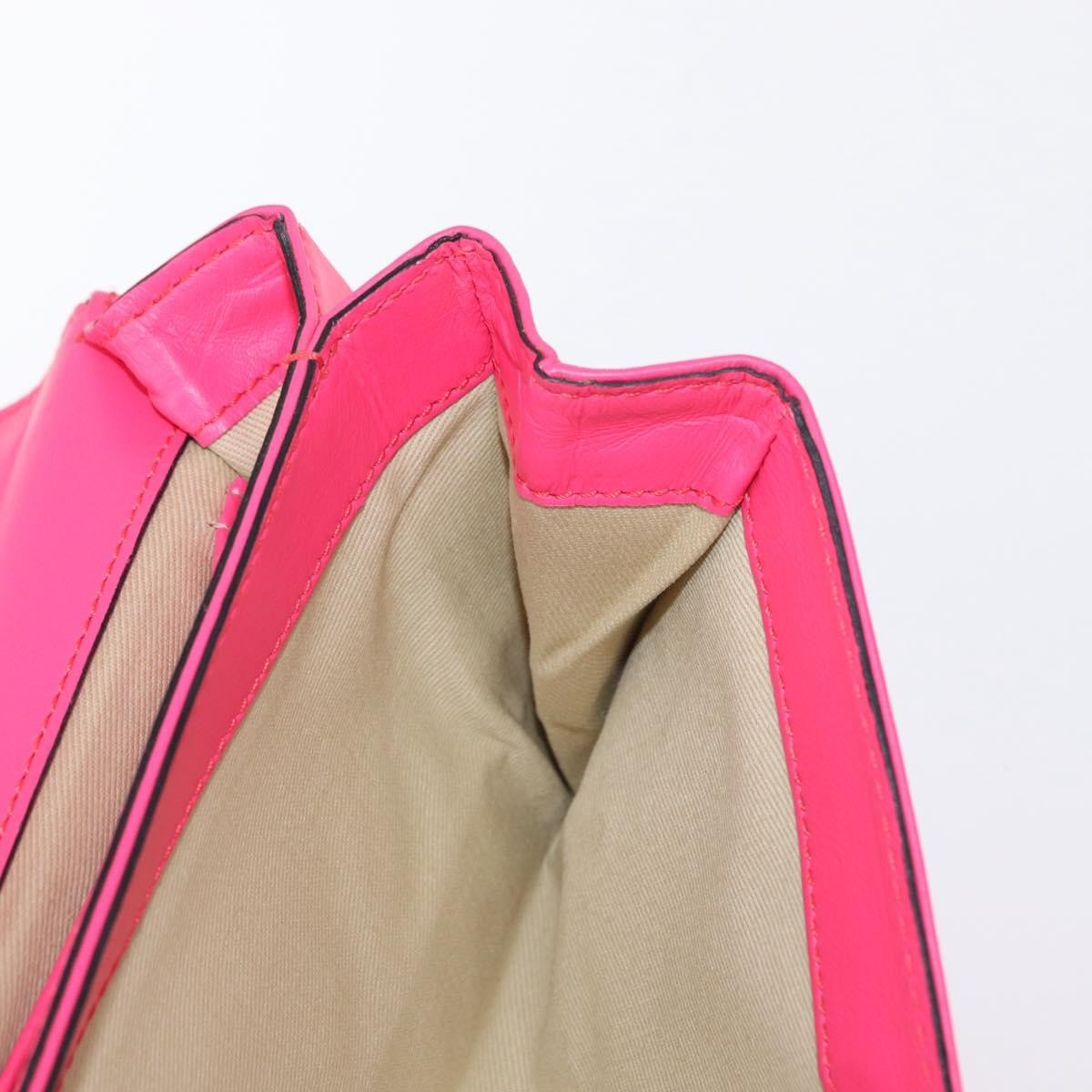 Valentino Garavani Va Va Voom Clutch Leather, Pink, Leather, Shoulder Bag