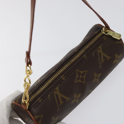 Louis Vuitton Papillon Pochette Monogram Canvas, BROWN, CANVAS, Handbag