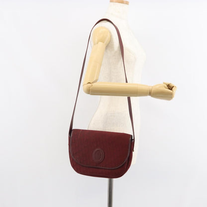 Christian Dior Vintage Trotter Flap Shoulder Bag Canvas, RED, CANVAS, Shoulder bag