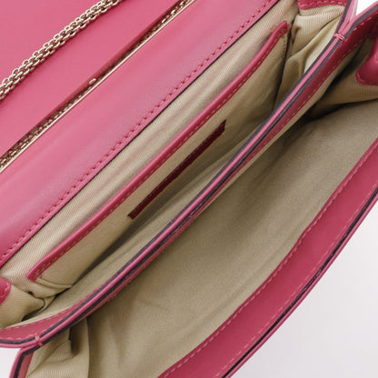 Valentino Garavani Va Va Voom Clutch Leather, PINK, LEATHER, Shoulder bag