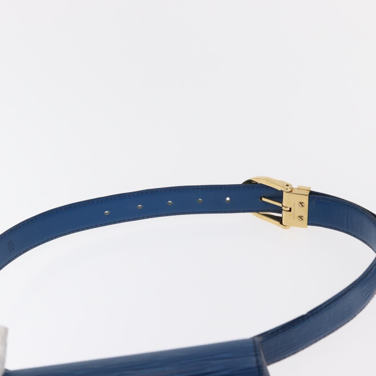 Louis Vuitton Tilsitt Bum Bag Epi Leather, BLUE, LEATHER, Clutche & pouche