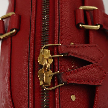 Louis Vuitton Speedy Bandouliere NM Bag Monogram Empreinte Leather, RED, LEATHER, Handbag