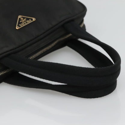 Prada Zip Around Tote Tessuto, BLACK, NYLON, Tote bag
