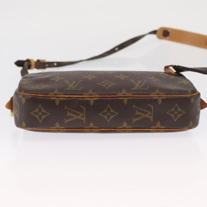 Louis Vuitton Pochette Marly Bandouliere Bag Monogram Canvas, BROWN, CANVAS, Shoulder bag