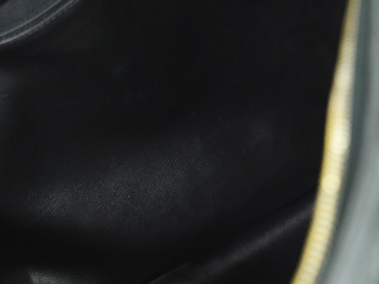 Chanel Vintage Front Pocket Tote Caviar, BLACK, LEATHER, Tote bag
