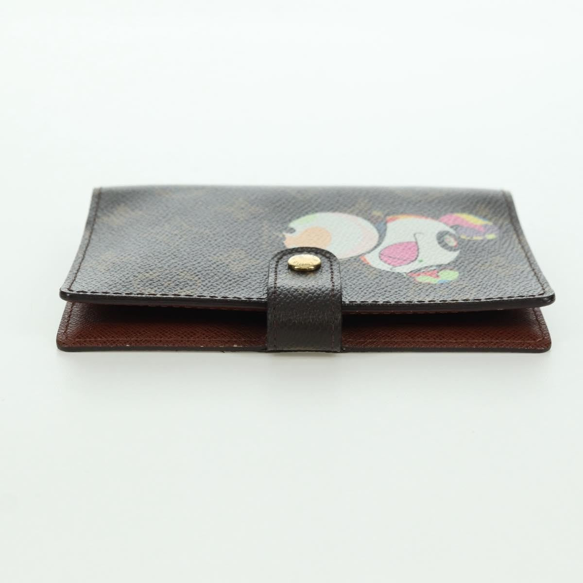 Louis Vuitton Agenda Cover Monogram Panda, Brown, Canvas, Wallet