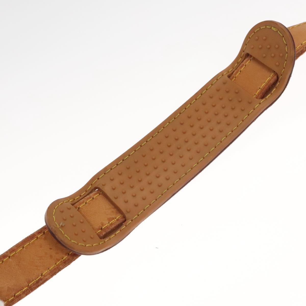Louis Vuitton Adjustable Shoulder Strap Vachetta Leather, BEIGE, LEATHER, Straps