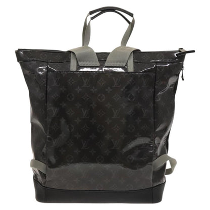 Louis Vuitton Zipped Tote Limited Edition Monogram Eclipse Glaze Canvas, BLACK, CANVAS, Backpack