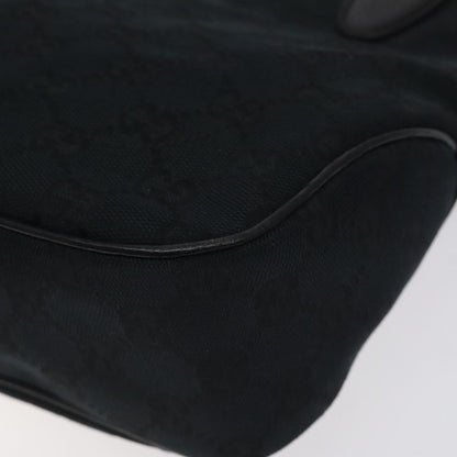 Gucci Jackie Tote GG Canvas, BLACK, CANVAS, Tote bag