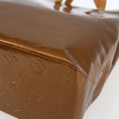 Louis Vuitton Reade Handbag Monogram Vernis, BROWN, PATENT_LEATHER, Tote bag