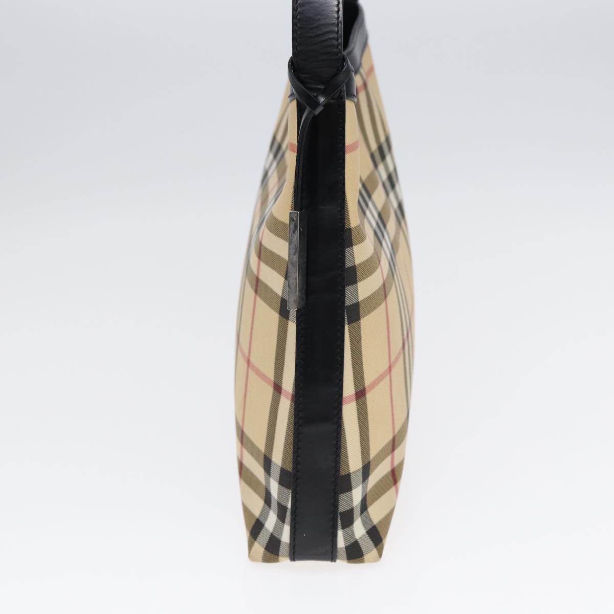 Burberry Shoulder Bag Nova Check Canvas, BEIGE, PVC, Shoulder bag