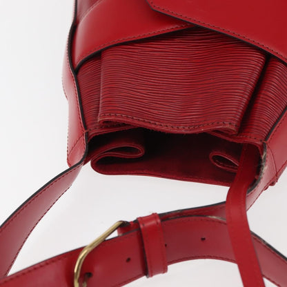 Louis Vuitton Vintage Sac d'Epaule Handbag Epi Leather, RED, LEATHER, Shoulder bag
