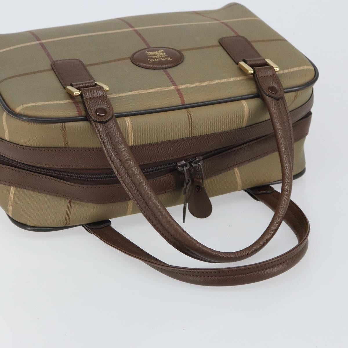 Burberry Nova Check Handbag Nova Check Canvas, BROWN, CANVAS, Handbag