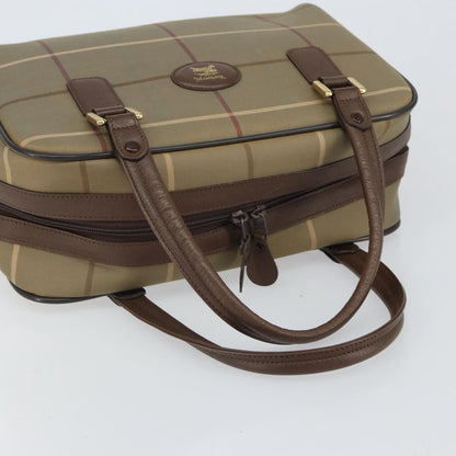 Burberry Nova Check Handbag Nova Check Canvas, BROWN, CANVAS, Handbag