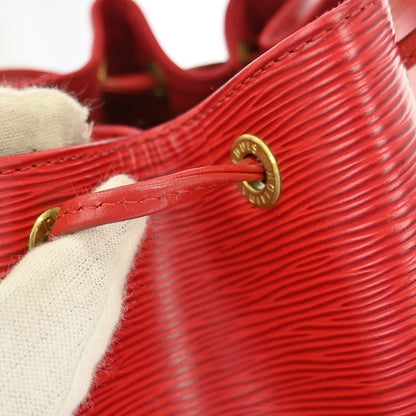 Louis Vuitton Noe Handbag Epi Leather, Red, Leather, Shoulder Bag