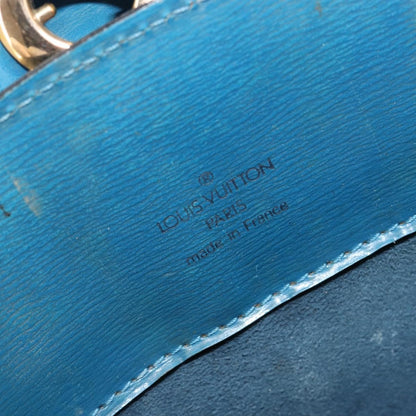 Louis Vuitton Cluny Shoulder Bag Epi Leather, Blue, Leather, Shoulder Bag