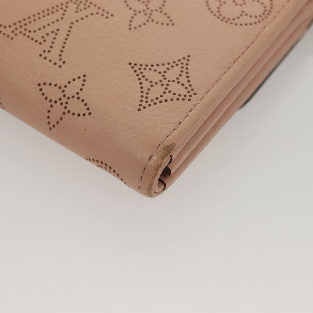 Louis Vuitton Iris Wallet Mahina Leather, PINK, LEATHER, Wallets