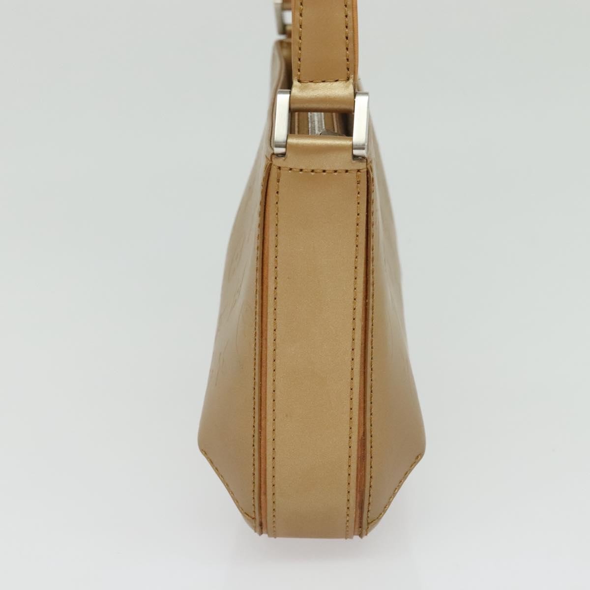 Louis Vuitton Mat Fowler Handbag Monogram Vernis, GOLD, LEATHER, Handbag