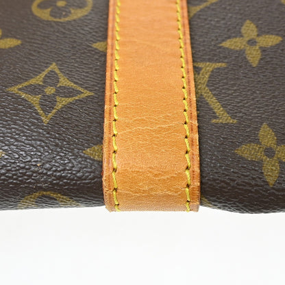 Louis Vuitton Keepall Bandouliere Bag Monogram Canvas, Brown, Canvas, Travel Bag
