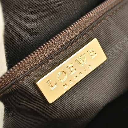 Loewe Vintage Shoulder Bag Leather, BROWN, LEATHER, Shoulder bag