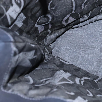 Salvatore Ferragamo Gancini Tote Gancini Canvas, BLACK, CANVAS, Tote bag